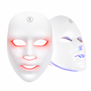 LED Phototherapy Facial Beauty Mask - 7+1 Modes Portable Light Therapy for Face, Rechargeable Facial Skin Care Mask - 3 Models