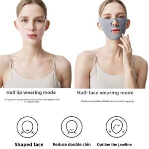 Beauty Facial Shaping Sleeping Mask - Reusable V-Shaped Facial and Chin mask