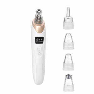 Electric Blackhead Remover Bubble Facial Cleansing Device - Facial Pore Cleaner-5 Suction Power, 5 Probes, USB Rechargeable Kit