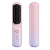 Portable and Lightweight Ceramic Hair Straightening Comb Designed Specifically for Women - USB Charging and Offers Three Temperature Settings